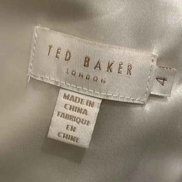 TED BAKER Karoline Secret Trellis Sleeveless Dress - Picture 6 of 13